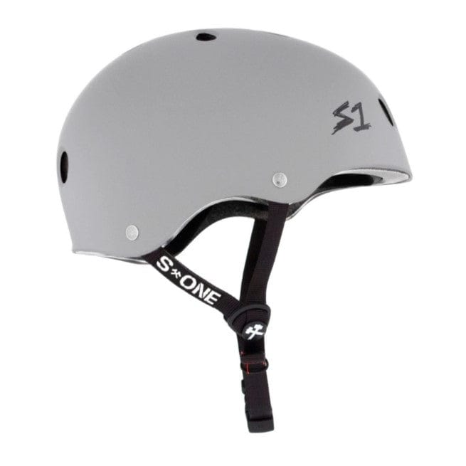 S-One Lifer Skate Helmet Light Grey Matte - Certified - Lucky Skates