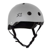S1 Lifer Skate Helmet Light Grey Matte - Certified - Lucky Skates