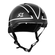 S-One Lifer Skate Helmet Lonny Hiramoto Black Gloss - Certified - Lucky Skates