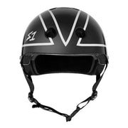 S-One Lifer Skate Helmet Lonny Hiramoto Black Gloss - Certified - Lucky Skates