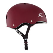 S-One Lifer Skate Helmet Maroon - Certified - Lucky Skates