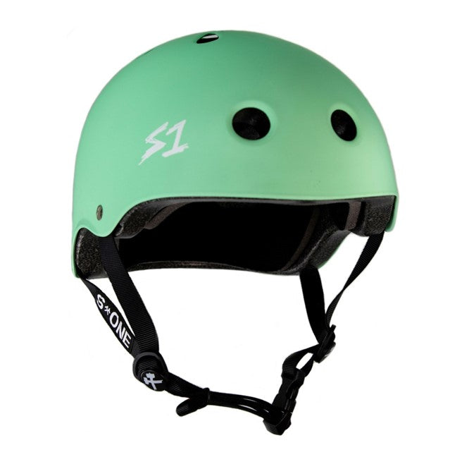 S1 Lifer Skate Helmet Mint Green Matte - Certified - Lucky Skates
