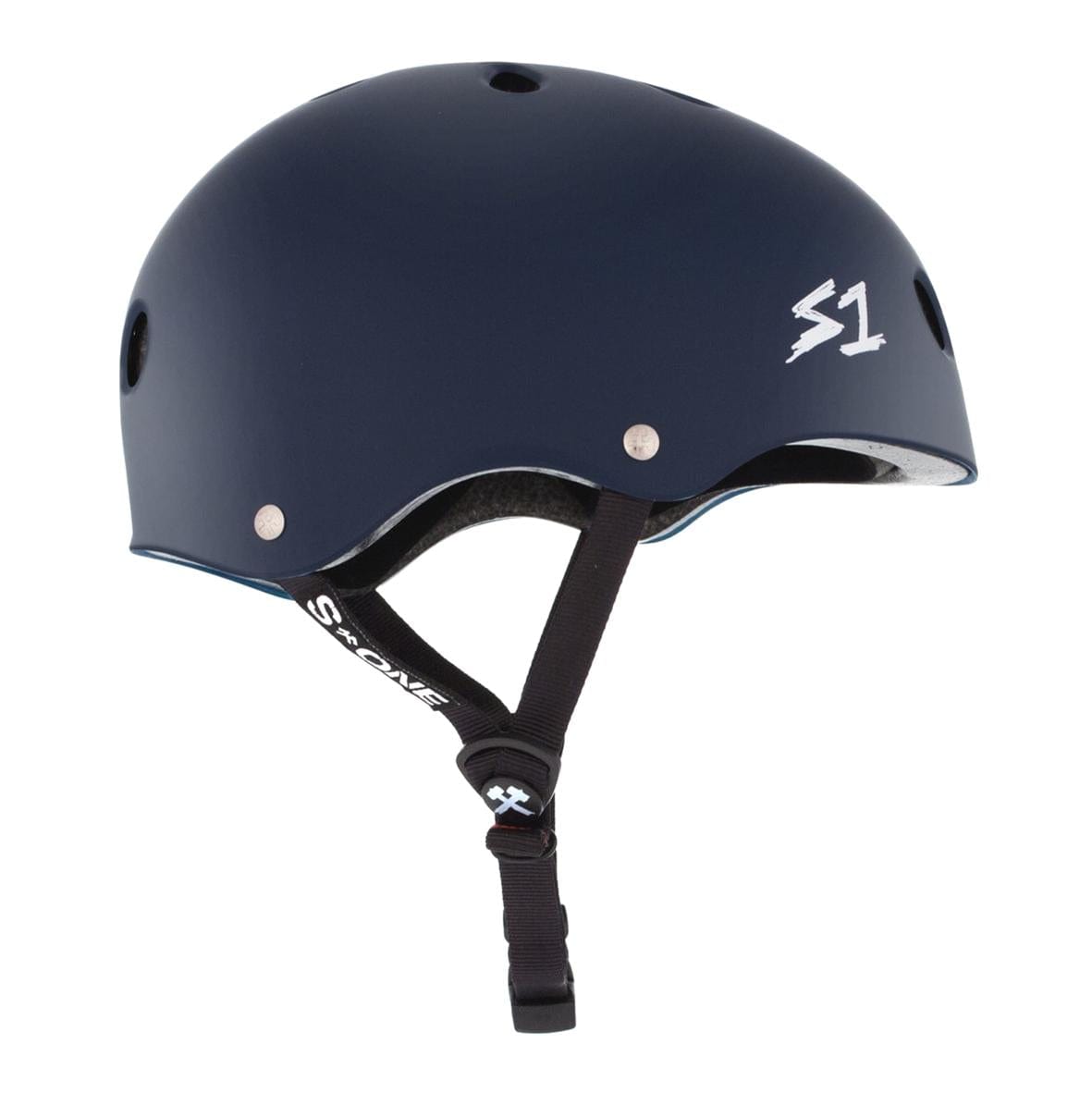 S-One Lifer Skate Helmet Navy - Certified - Lucky Skates