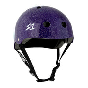 S1 Lifer Skate Helmet Purple Glitter - Certified - Lucky Skates