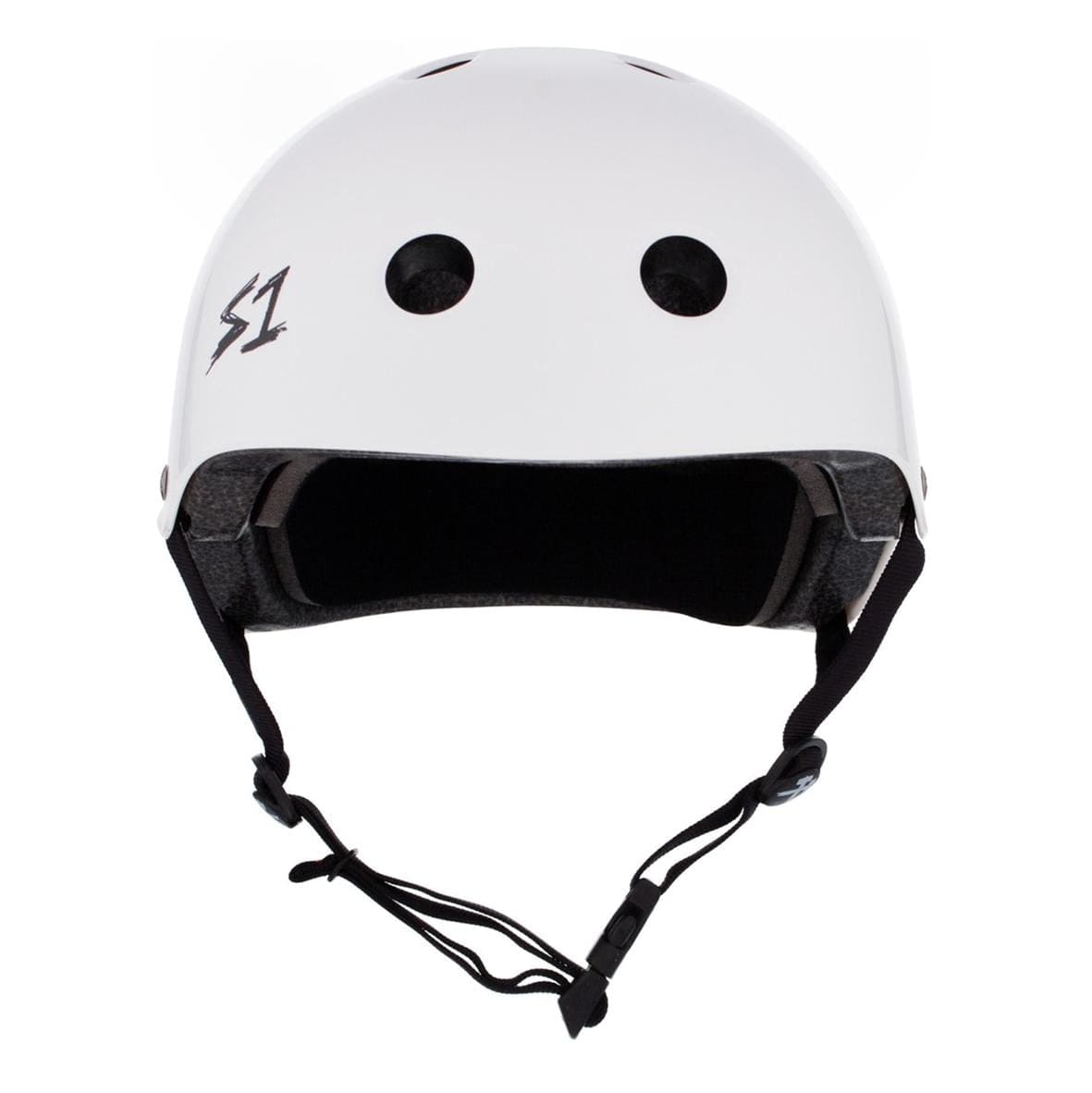 S-One Lifer Skate Helmet White Gloss Certified - Lucky Skates