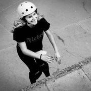 S-One Mega Lifer Skate Helmet White Gloss - Certified - Lucky Skates