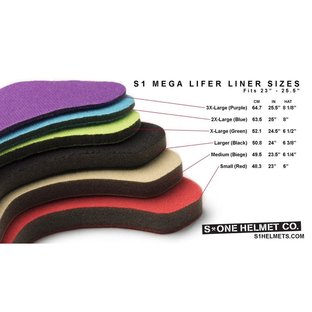 S-One Lifer Skate Helmet Foam Liner - Lucky Skates