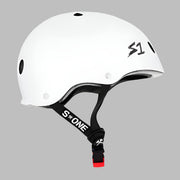 S-One Mini Lifer Skate Helmet White Gloss - Certified - Lucky Skates