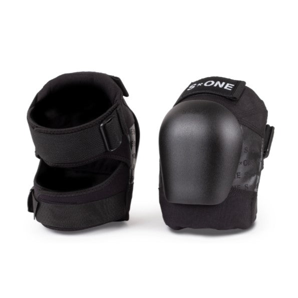 S1 Pro Skate Roller Derby Skate Park Knee Pads Gen 4.5 Black - Lucky Skates