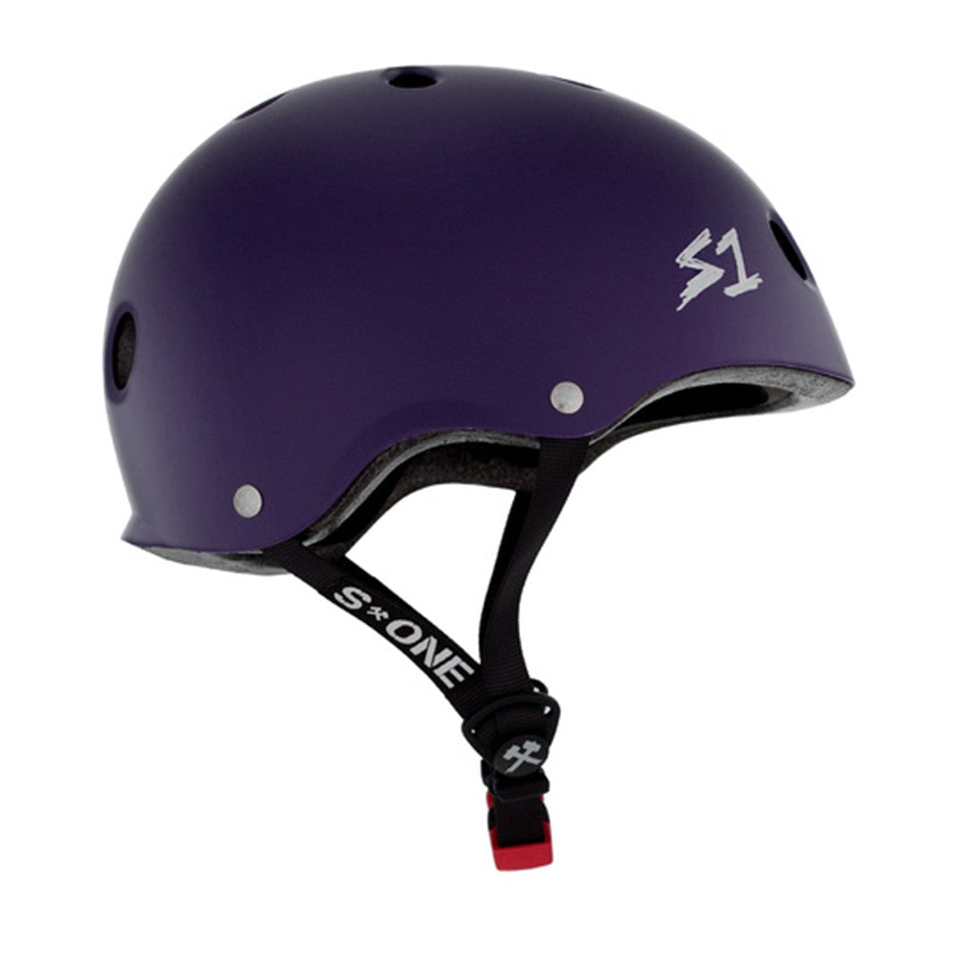 S-One Mini Lifer Skate Helmet Purple Matte - Certified - Lucky Skates