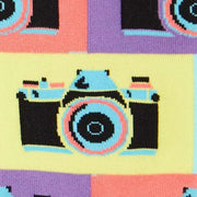 Sock It To Me Say Cheese Mens Crew Socks Photographer - Lucky Skates
