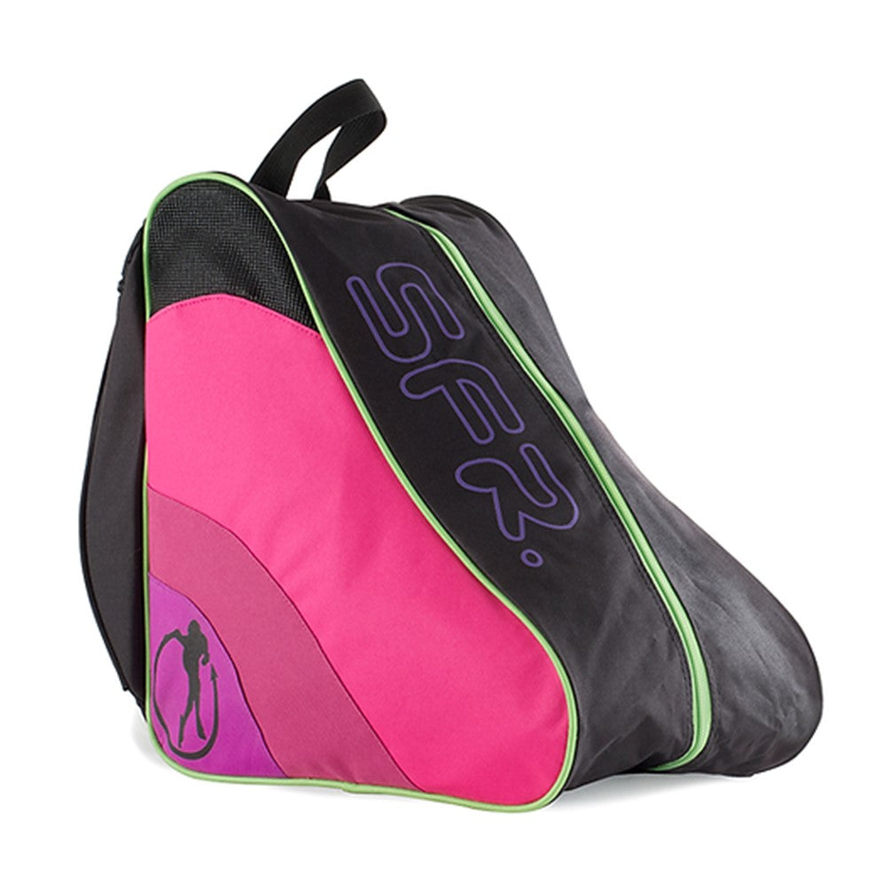 SFR Disco Shoulder Triangle Roller Skate Ice Skate Inline Skate Bag Pink - Lucky Skates