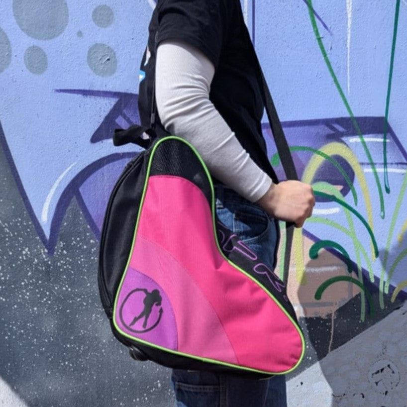 SFR Disco Shoulder Triangle Skate Bag Pink - Lucky Skates