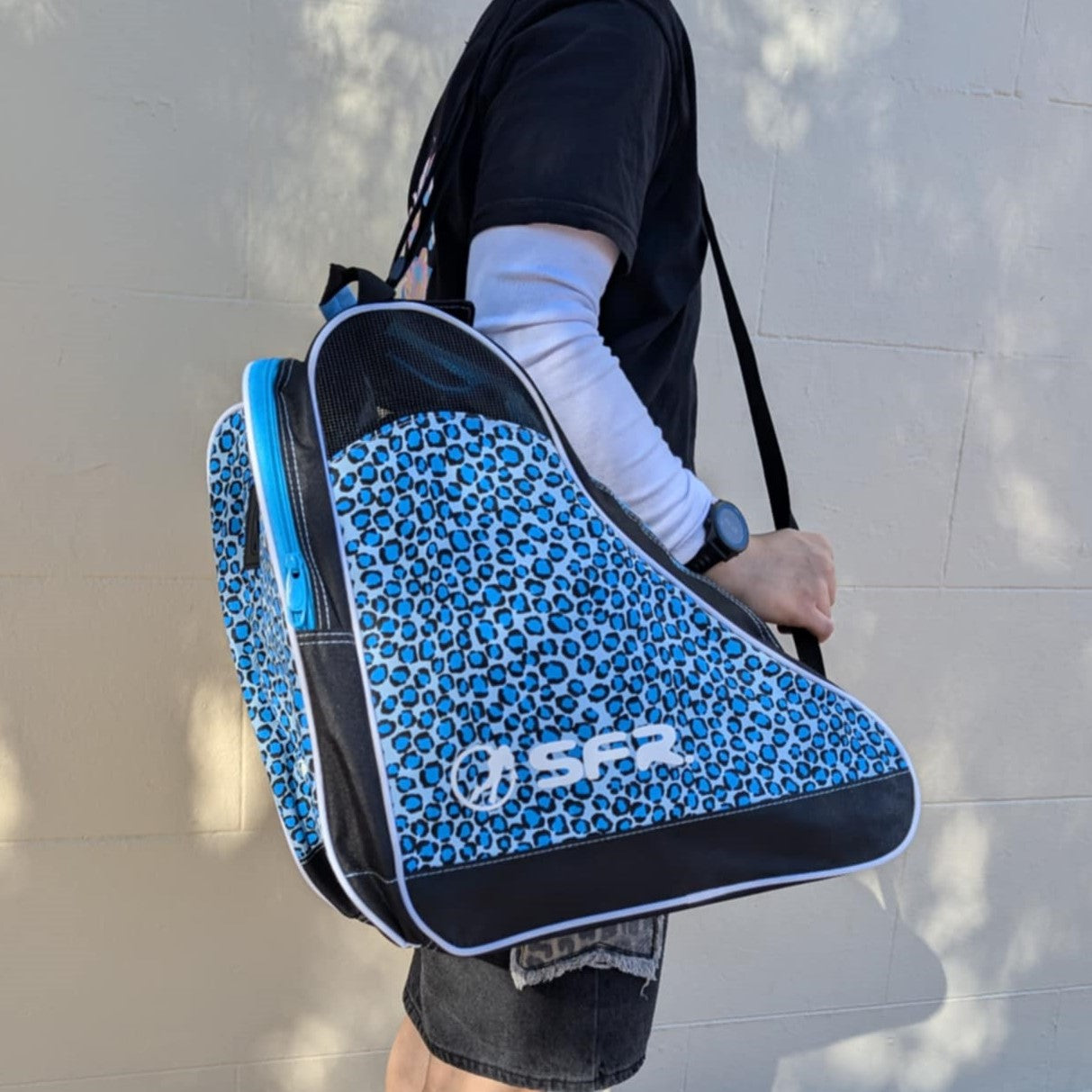 SFR Blue Leopard Skate Bag