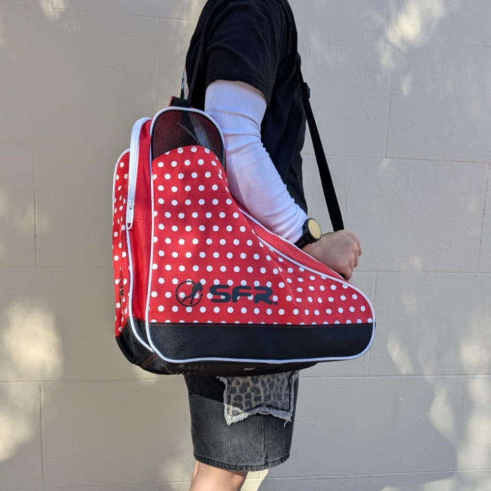 SFR Red Dotty Skate Bag - Lucky Skates