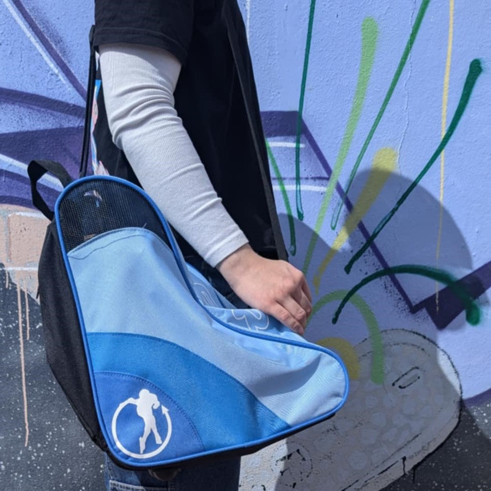 SFR Blue Shoulder Skate Bag - Lucky Skates