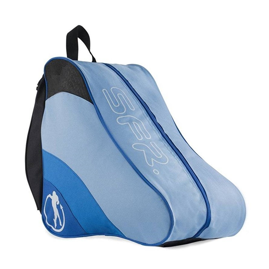 SFR Blue Shoulder Roller Skate Bag, Inline Skate Bag, Ice Skate Bag - Lucky Skates