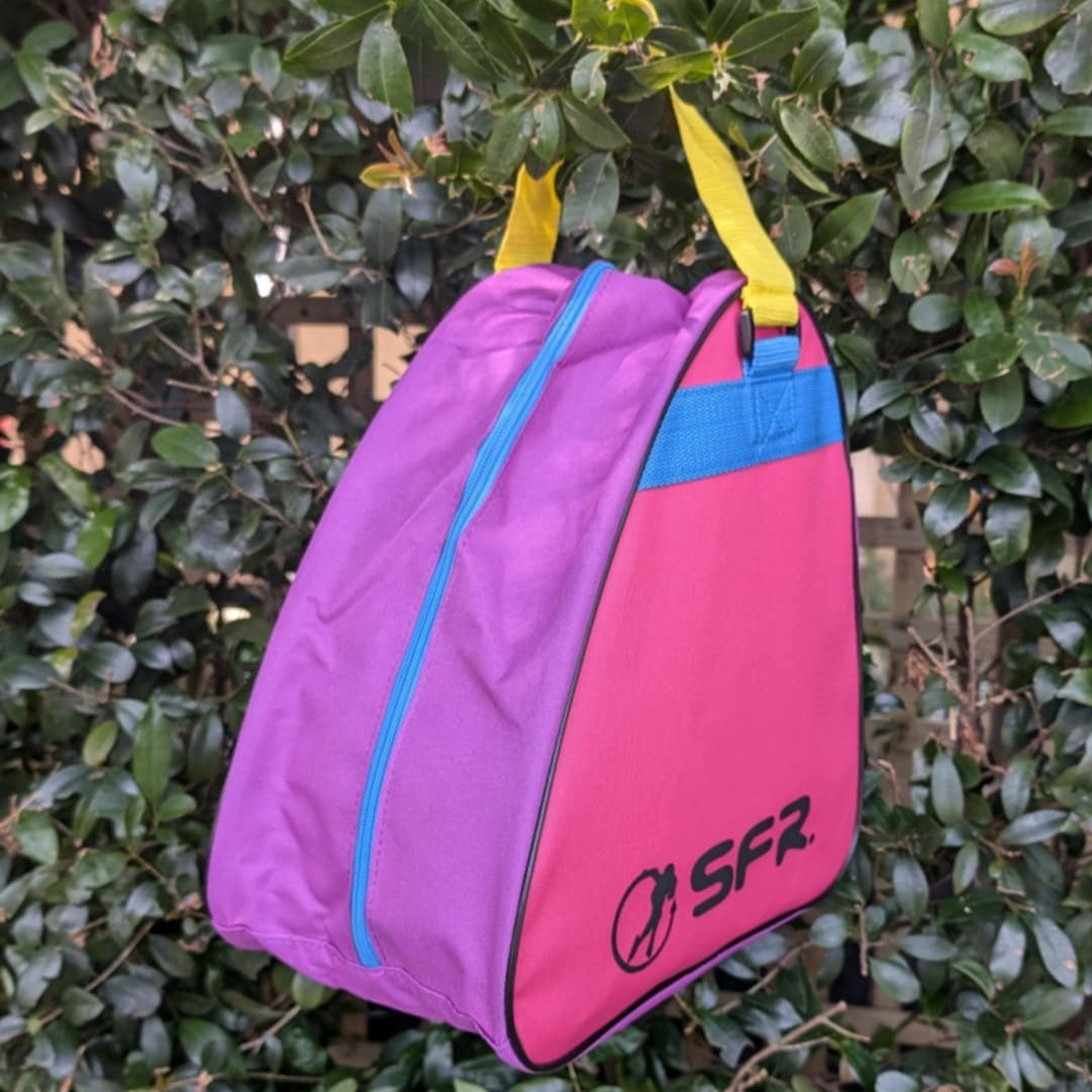 SFR Tropical Pink Purple Small Skate Bag - Lucky Skates