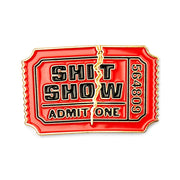 Threadheads Shit Show Tickets Pin - Lucky Skates