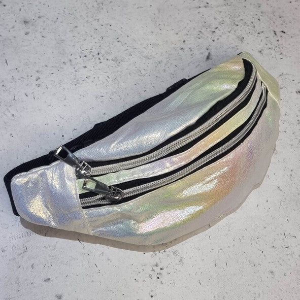 Shimmery Shiny Fanny Pack - Lucky Skates