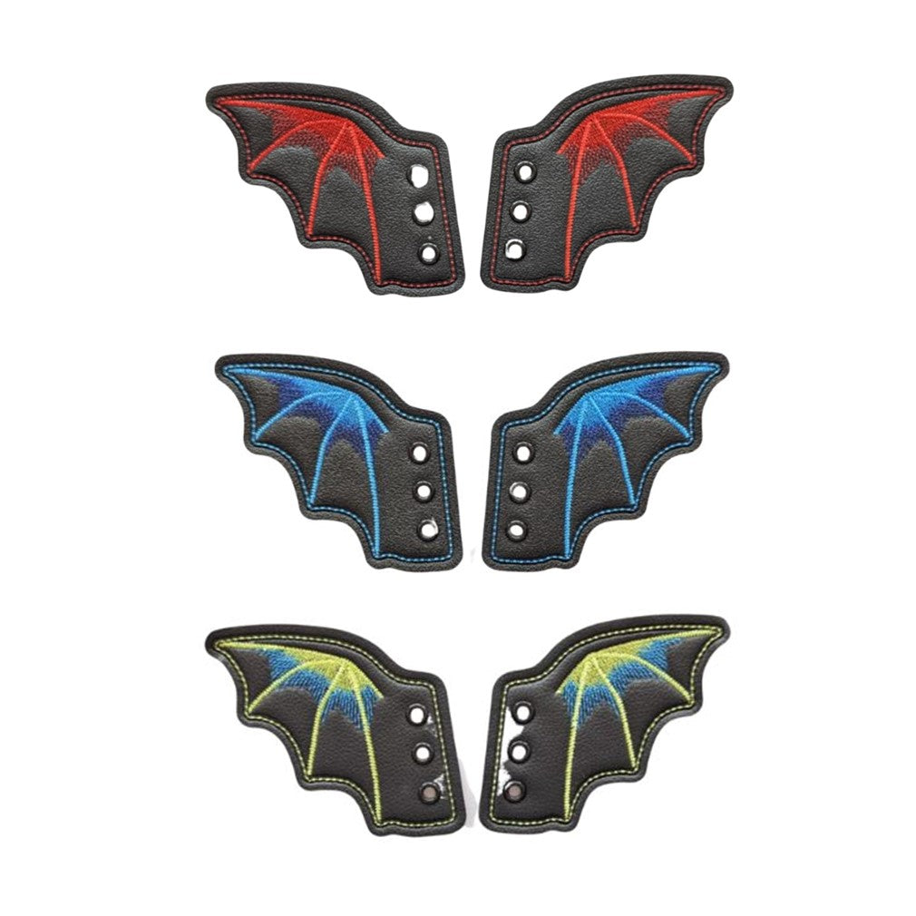 Roller Skate Large Bat Wings