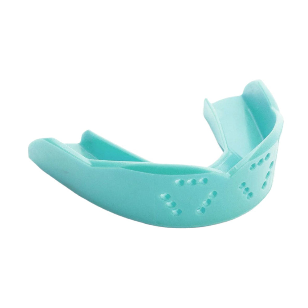 SISU Sports Kids Junior Mouth Guard 3D Gum Shield Aqua - Lucky Skates