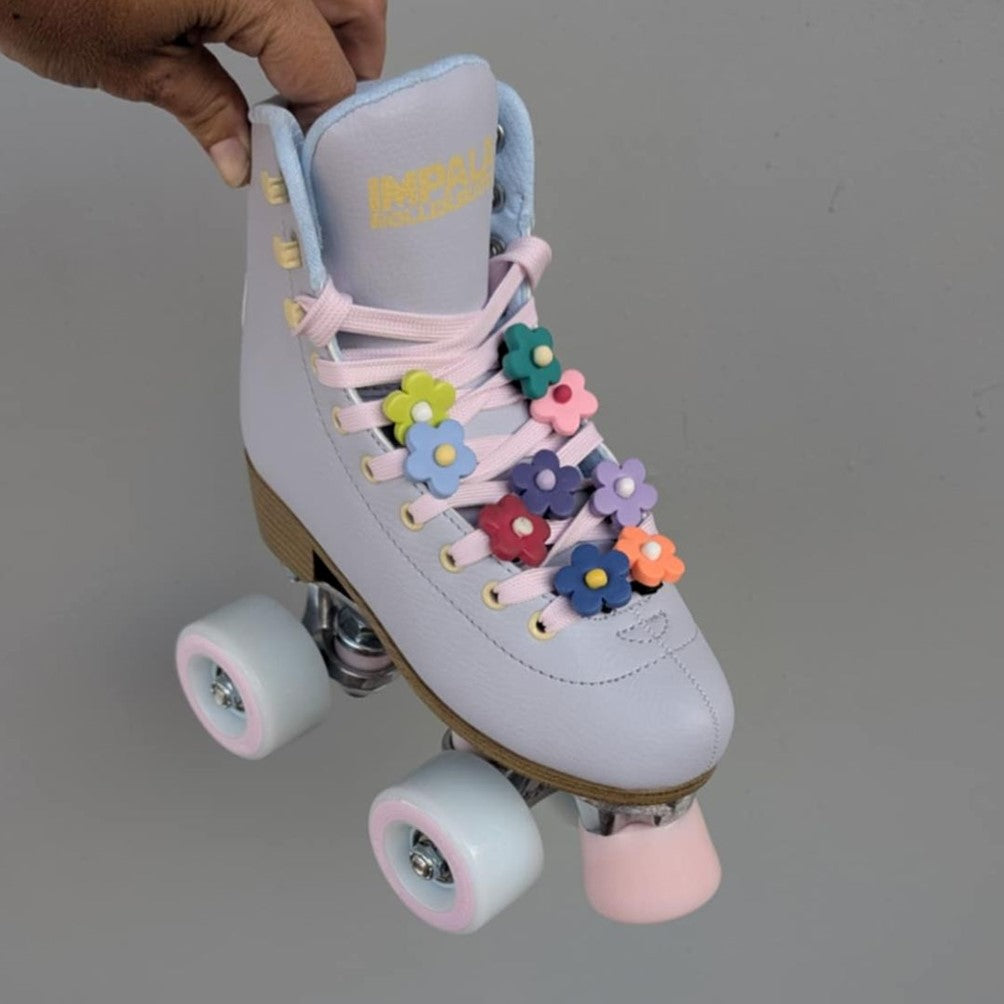 Roller Skate Flower Clips