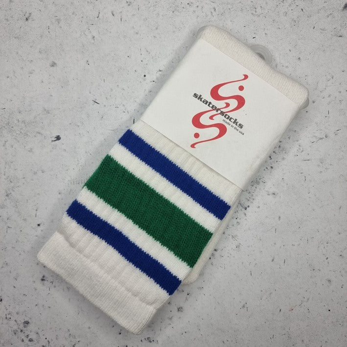 Skater Socks Striped Tube Socks - Lucky Skates