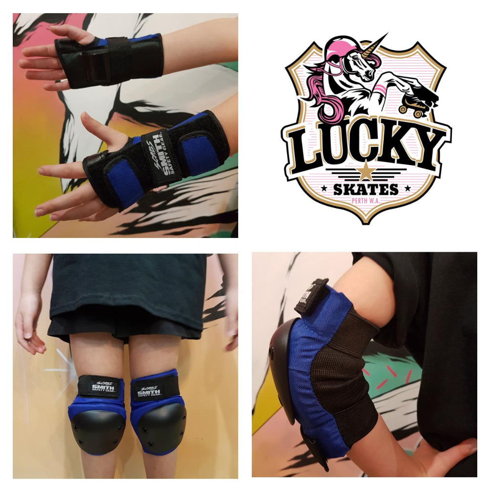 Smith Junior Tripack Blue - Lucky Skates
