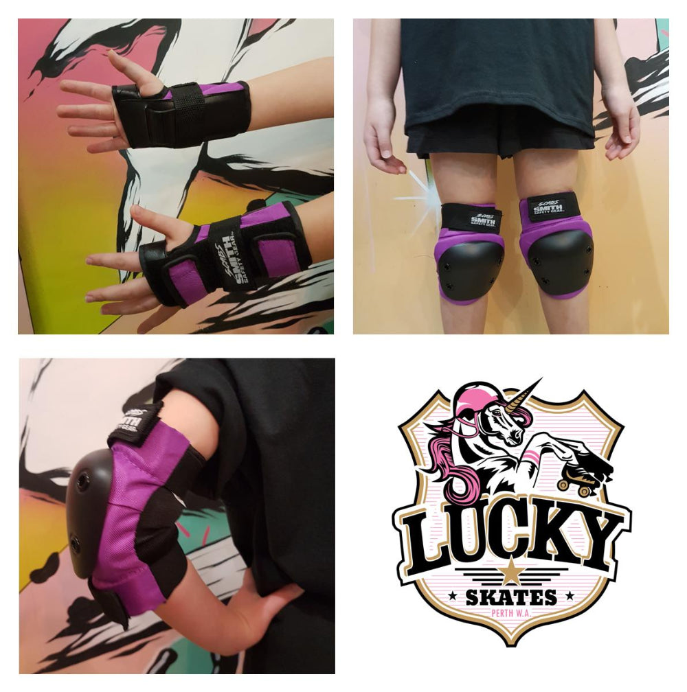 Smith Junior Tripack Purple - Lucky Skates