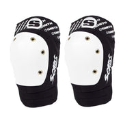 Smith Scabs Black/White Elite Knee Pads - Lucky Skates