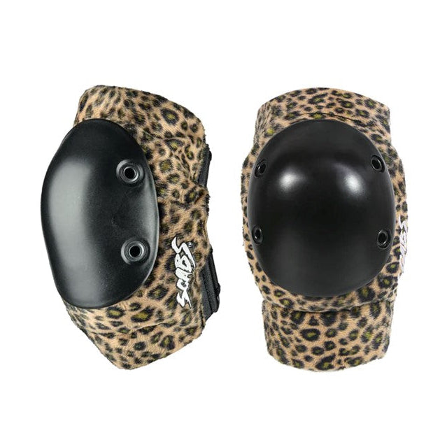 Smith Scabs Elbow Pads Brown Leopard Print - Lucky Skates