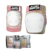 Smith Scabs Junior Cotton Candy Pad Protective Skate Set Knee Pads, Elboe Pads, Wrist Guards - Lucky Skates