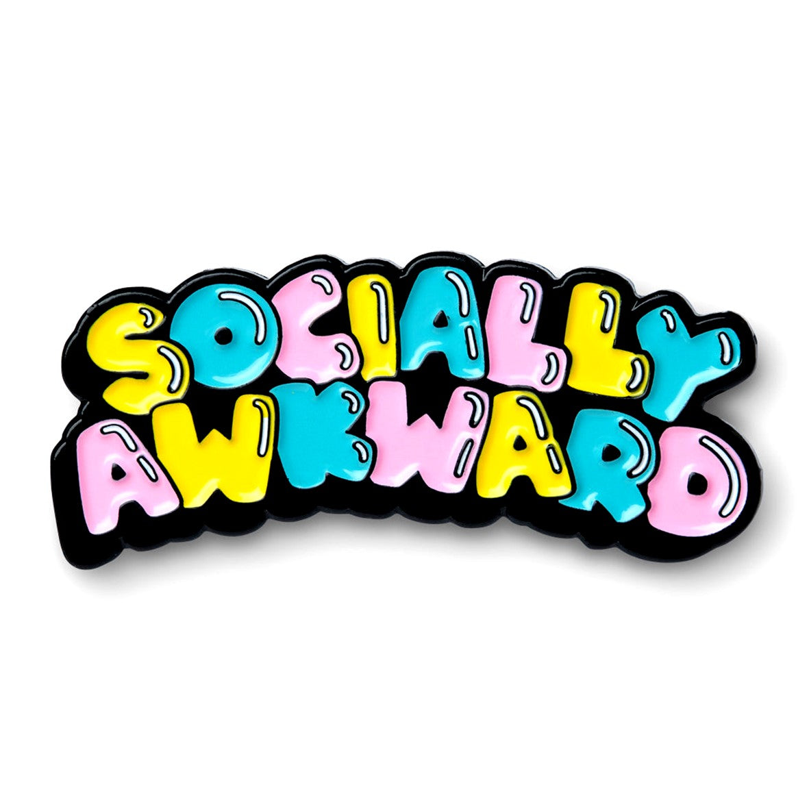Threadheads Socially Awkward Pin - Lucky Skates