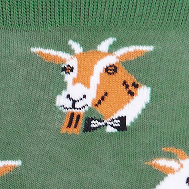 Sock It To Me Dapper Goats Men's Crew Socks