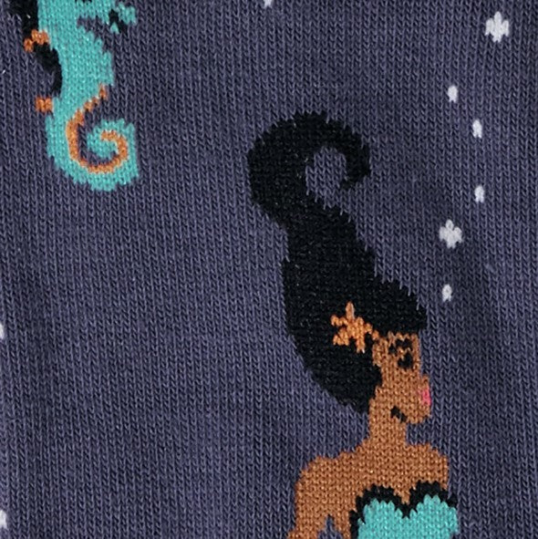 Sock It To Me Deep Sea Queen Junior Knee High Socks