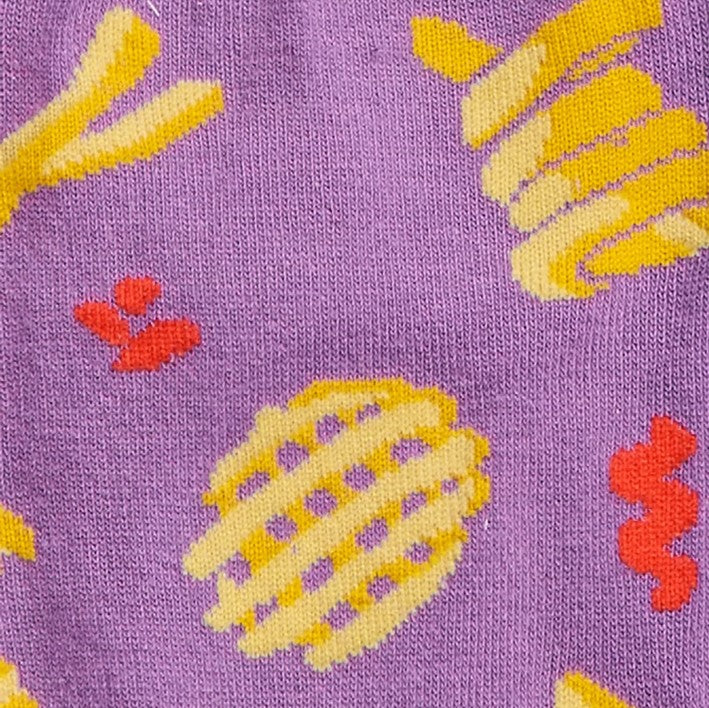 Sock It To Me Everyday Is Fry-Day Men's Crew Socks