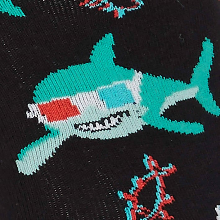 Sock It To Me Jawsome Shark Mens Crew Socks