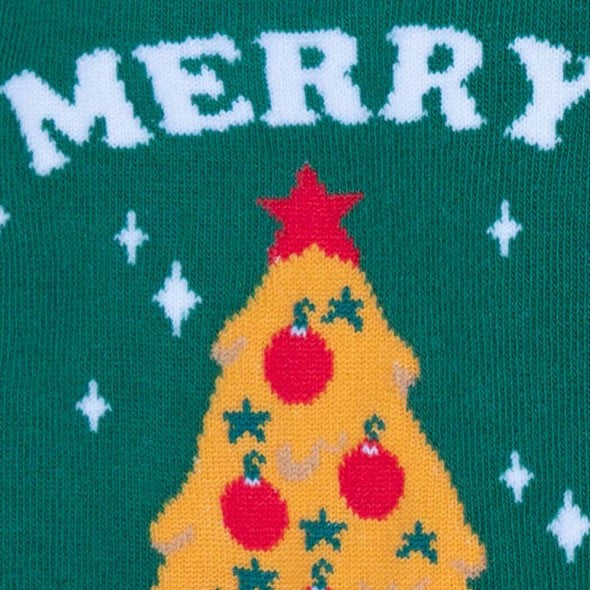 Sock It To Me Merry Crustmas Men's Crew Socks