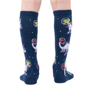 Sock It To Me I Need Space Dinosaur Youth Knee High Socks (Age 3-5) Knee High Socks - Lucky Skates 