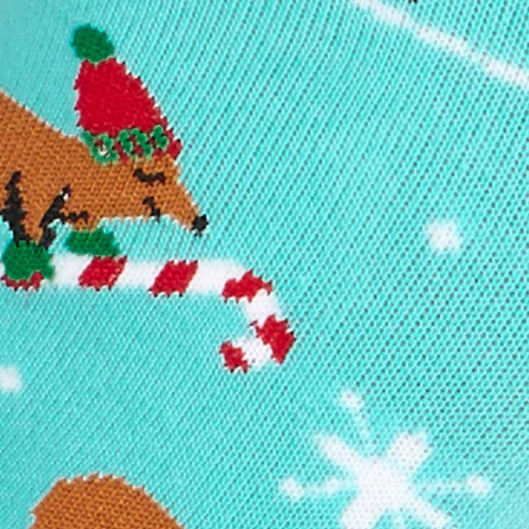 Sock It To Me Peppermint Squirrels Women's Crew Socks
