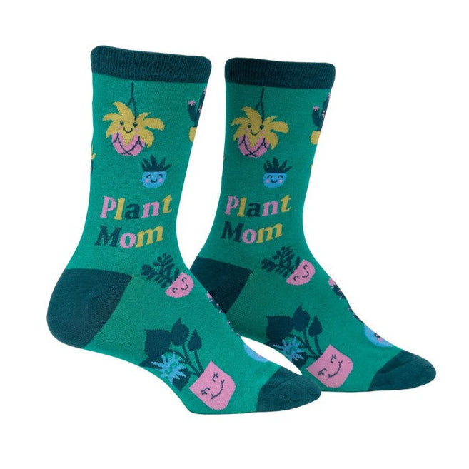 Sock It To Me  Plant Mom Women's Crew Socks - Lucky Skates