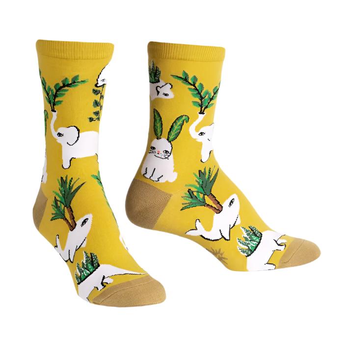Sock It To Me  Planters Gonna Plant Women's Crew Socks - Lucky Skates