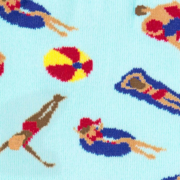 Sock It To Me Pool Party Women's Crew Socks