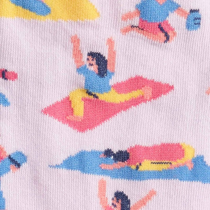 Sock It To Me Pose Your Toes Women's Crew Socks