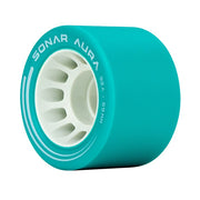 Sonar Aura Blue Aqua Indoor Roller Skate Wheels - 4 Pack - Lucky Skates