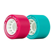 Sonar Aura Indoor Roller Skate Wheels Teal 92a, Pink 88a 59mm - Lucky Skates 