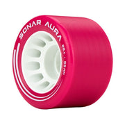 Sonar Aura Indoor Roller Skate Wheels Fuschia Pink 88a 59mm x 38mm - Lucky Skates