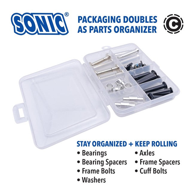 Sonic Ceramic Skate Bearings (16) - Lucky Skates