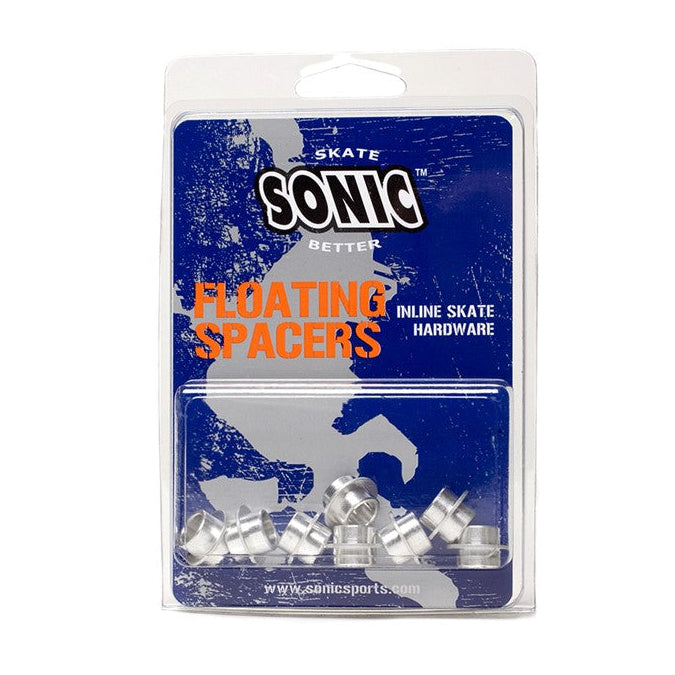 Sonic Floating 608 Inline Skate UFO Spacers - 8 Pack - Lucky Skates
